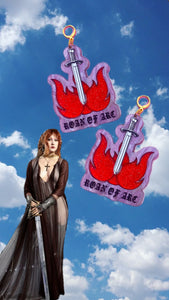 Roan of Arc earrings