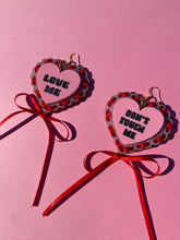 Load image into Gallery viewer, Mixed Mood hearts earrings
