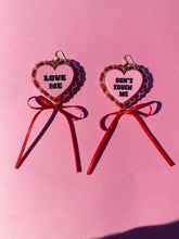 Load image into Gallery viewer, Mixed Mood hearts earrings
