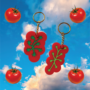 Tomato Keychain