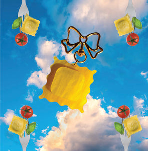 Ravioli Keychain/Bag Charm