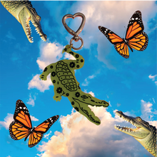 Load image into Gallery viewer, Gator Keychain/Bag Charm
