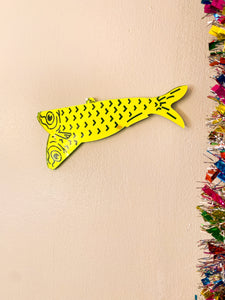 2 headed sardine wall hanging