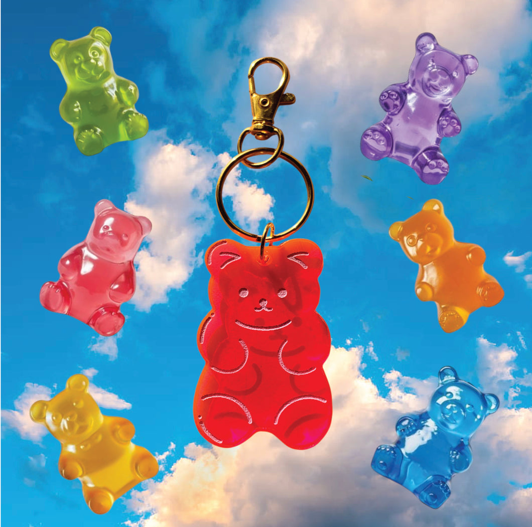 Gummy Bear Keychain/Bag Charm