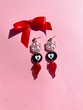 Load image into Gallery viewer, Love is a Gamble earrings
