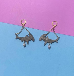 Hammerhead Shark Earrings