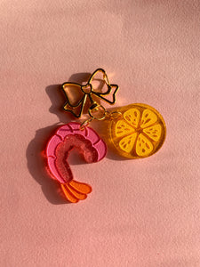 Shrimp Keychain/Bag Charm