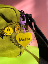 Load image into Gallery viewer, Pasta Heart Keychain/Bag Charm
