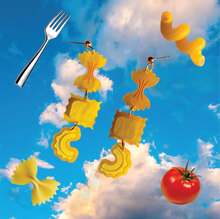 Load image into Gallery viewer, Pasta Trio Earrings
