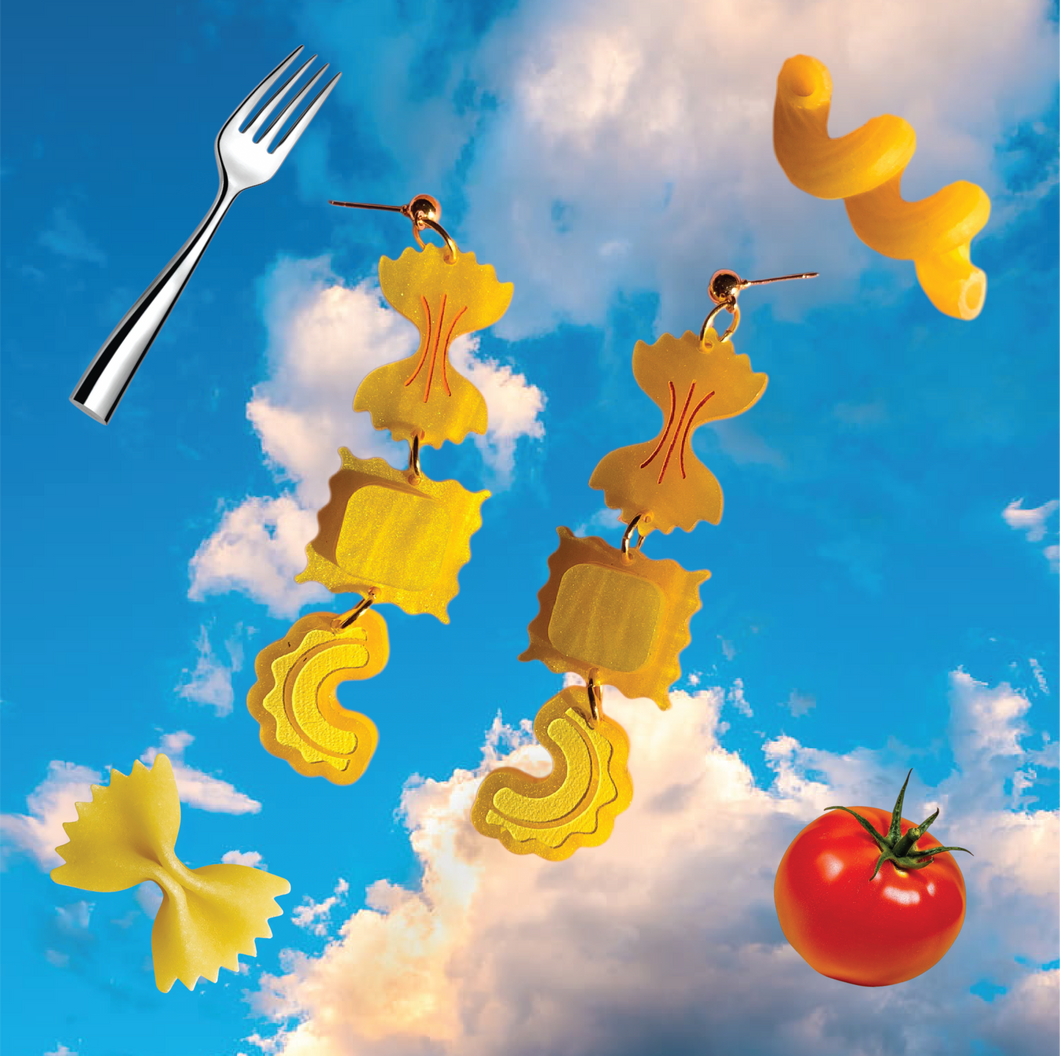 Pasta Trio Earrings