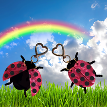 Load image into Gallery viewer, Ladybug Keychain
